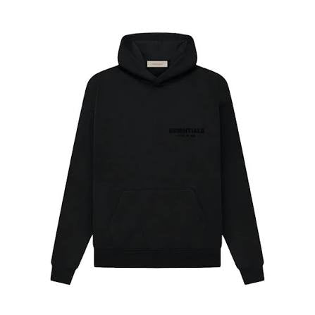 Essentials Hoodie All Black (0495)