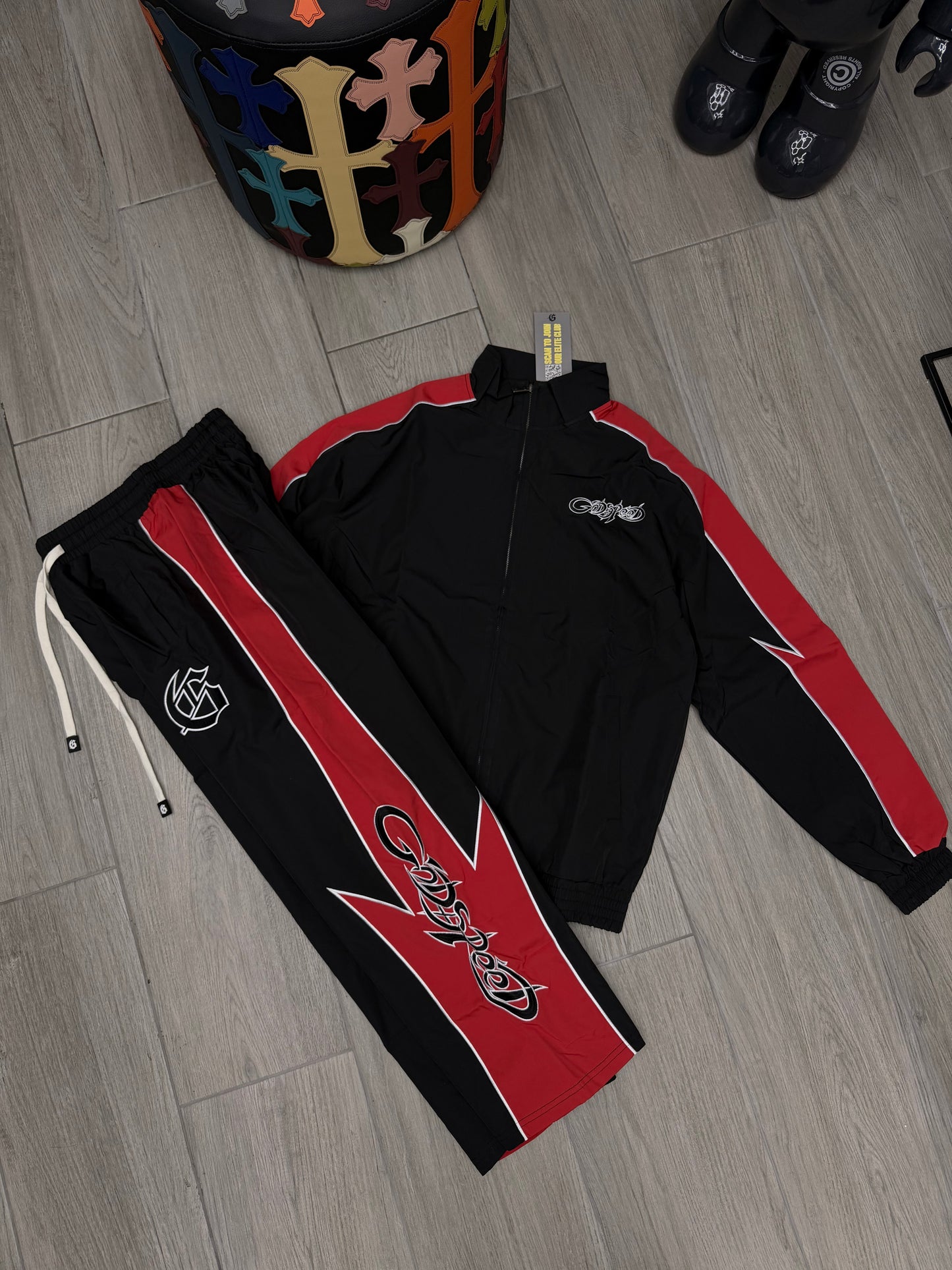 Tracksuit Godspeed Black/Red