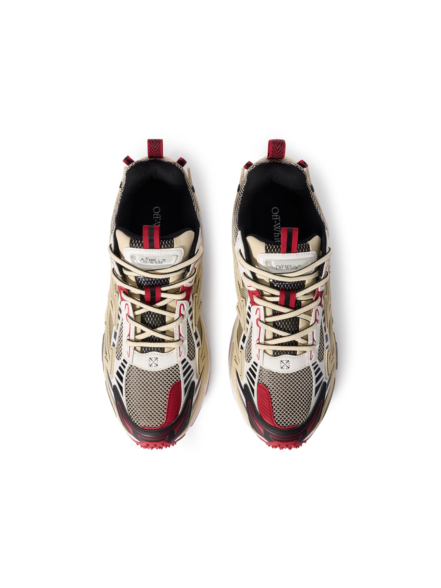 OFF WHITE BE RIGHT BACK SAND RED