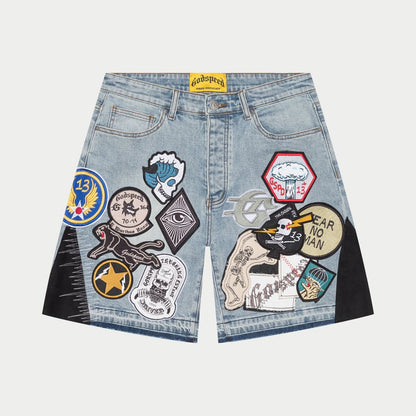 Godspeed Patchwork Denim V2 Shorts