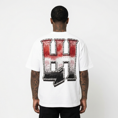 Life Hustlers “Warrior Girl” White tee