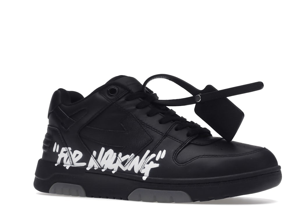 OFF-WHITE Out Of Office OOO "For Walking BLACK