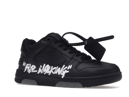 OFF-WHITE Out Of Office OOO "For Walking BLACK