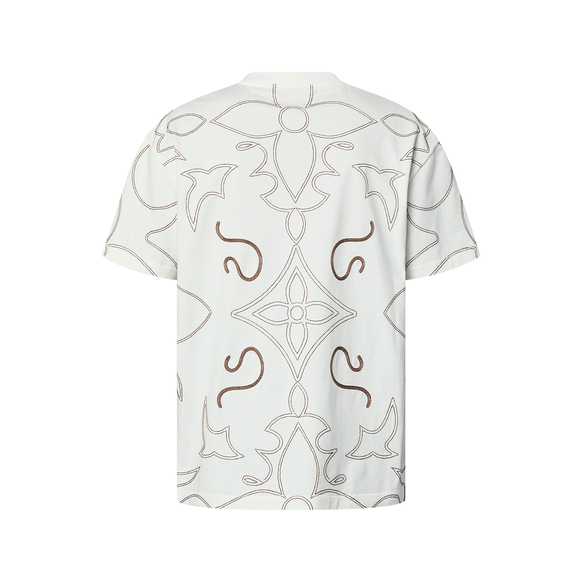 Louis Vuitton Embroidered White Tshirt