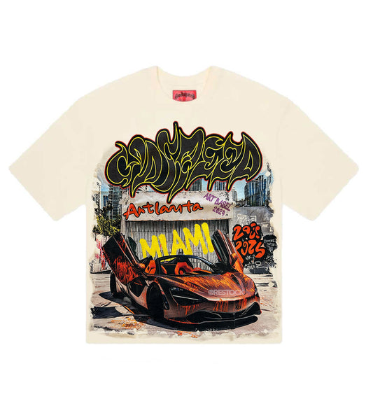 GODSPEED MIAMI ARTLANDA TEE CREAM *MIAMI EXCLUSIVE*