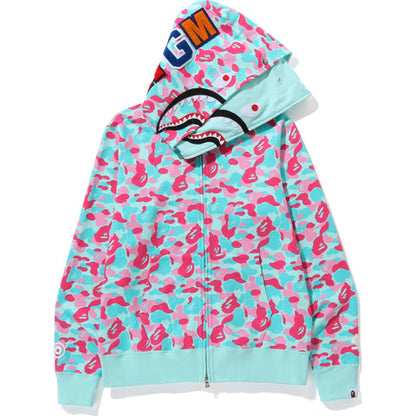 BAPE MIAMI 4TH ANNIVERSARY SHARK FULL ZIP DOUBLE HOODIE
