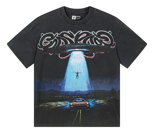 Godspeed OVNI UFO BLACK TSHIRT