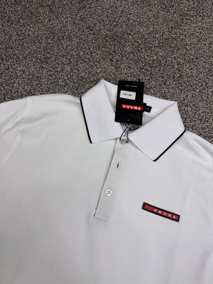 Prada Tipo polo blanca