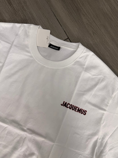 JACQUEMUS LOGO WHITE TSHIRT