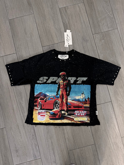 BKYS EVIL RACER SPORT BLACK TSHIRT