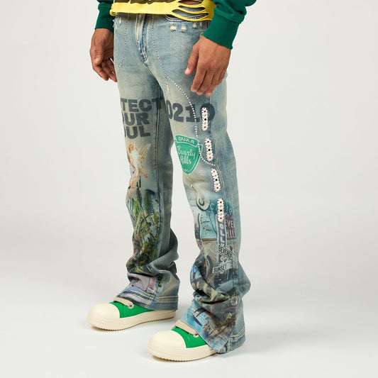 DUAA 90210 DENIM JEANS