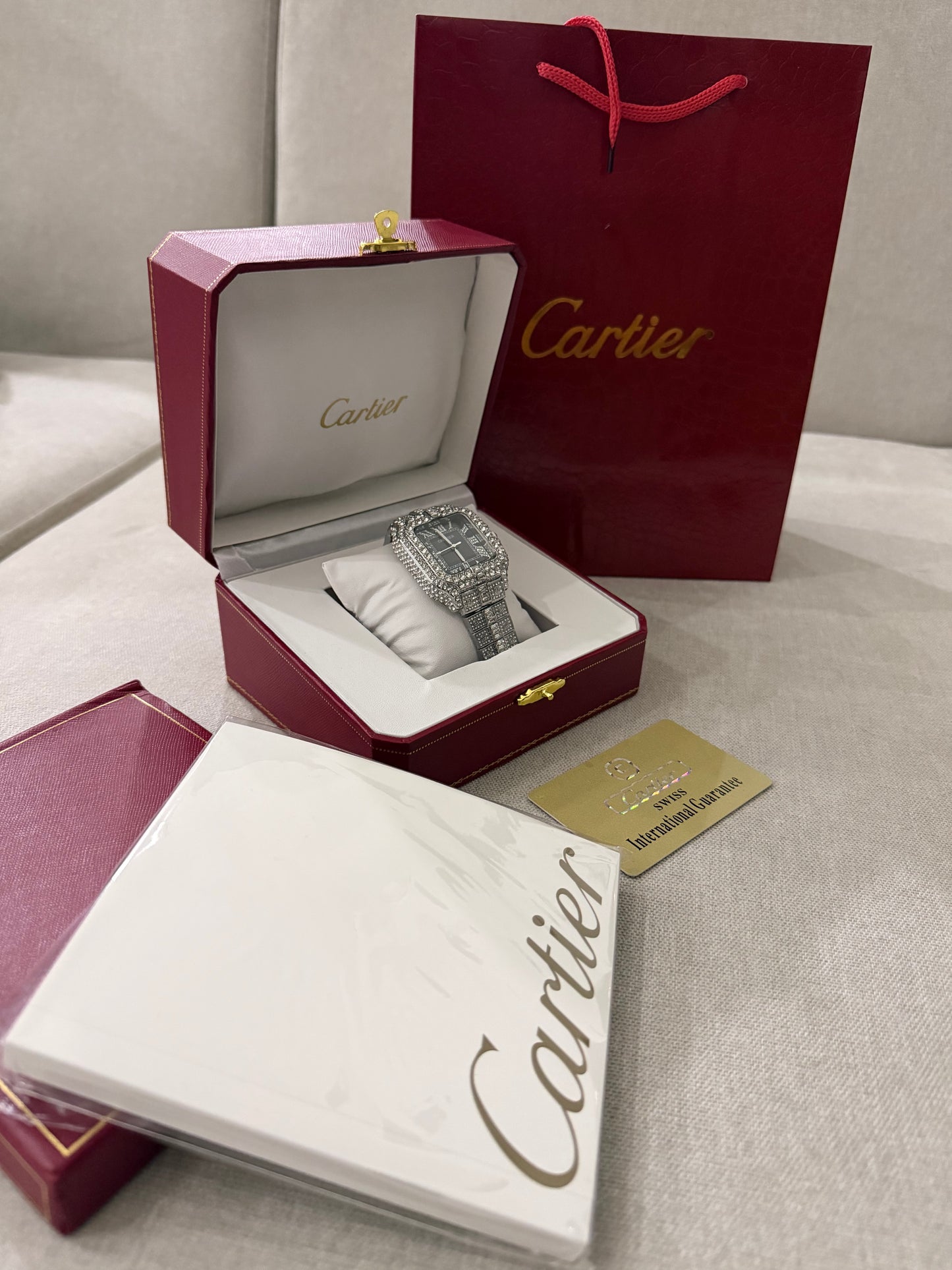 CARTIER Stone Quartz Watch | CRTR STN 500 C
