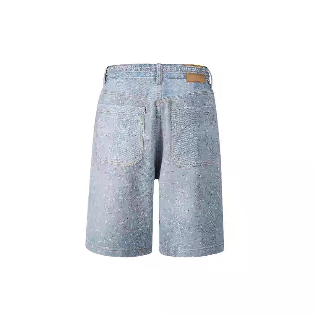 DENIM SHORT DIAMOND