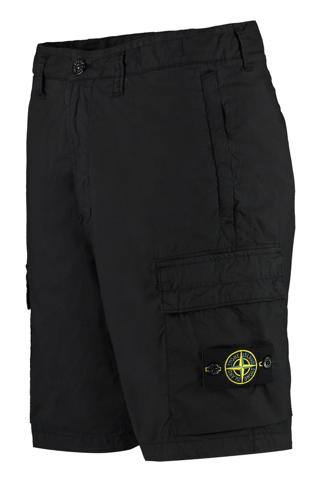 STONE ISLAND BLACK SHORT