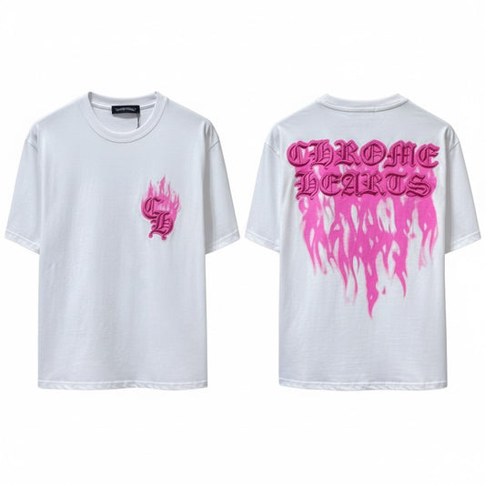 CHROMEHEARTS TSHIRT PINK