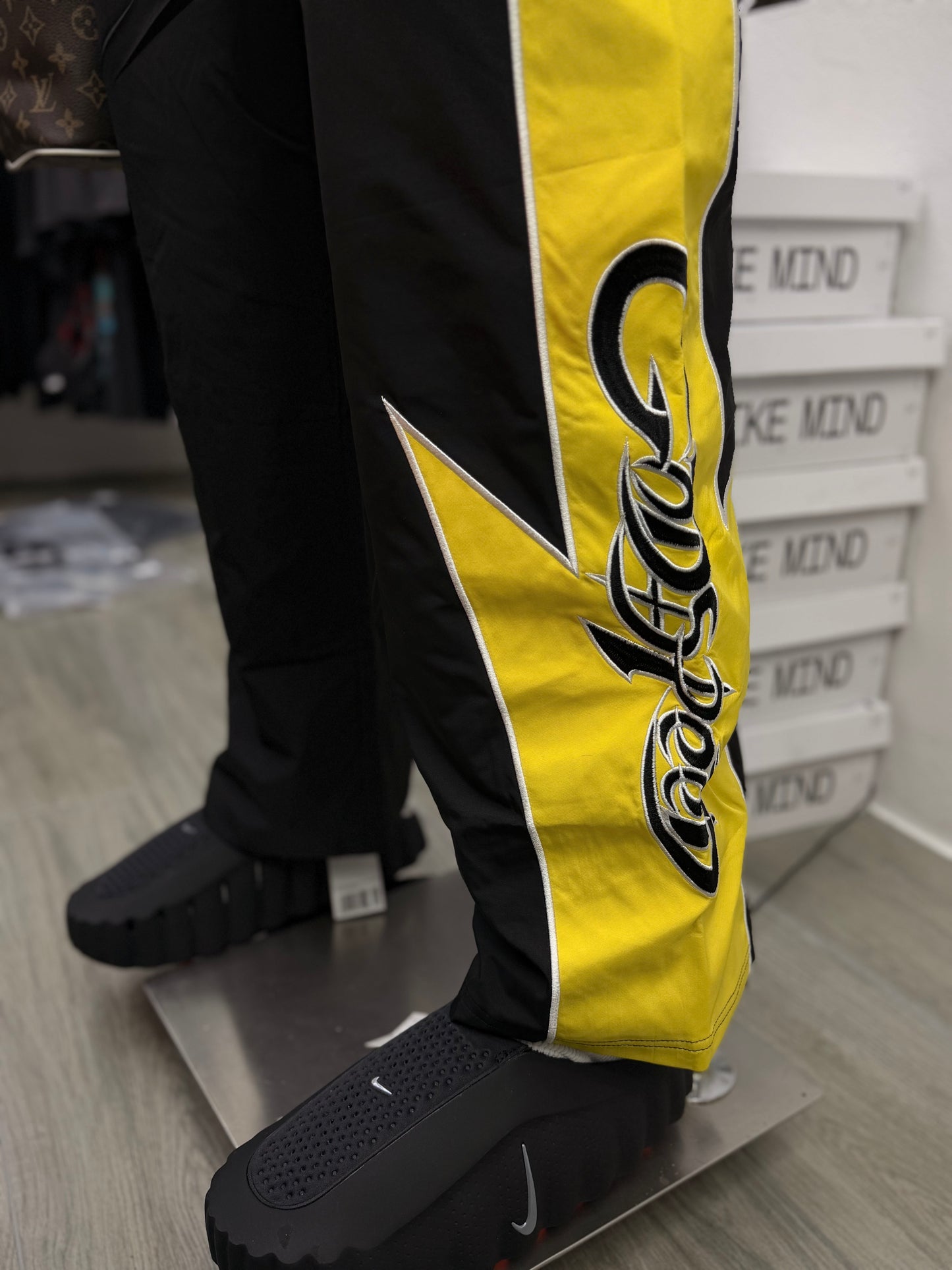 Tracksuit Godspeed black/yellow