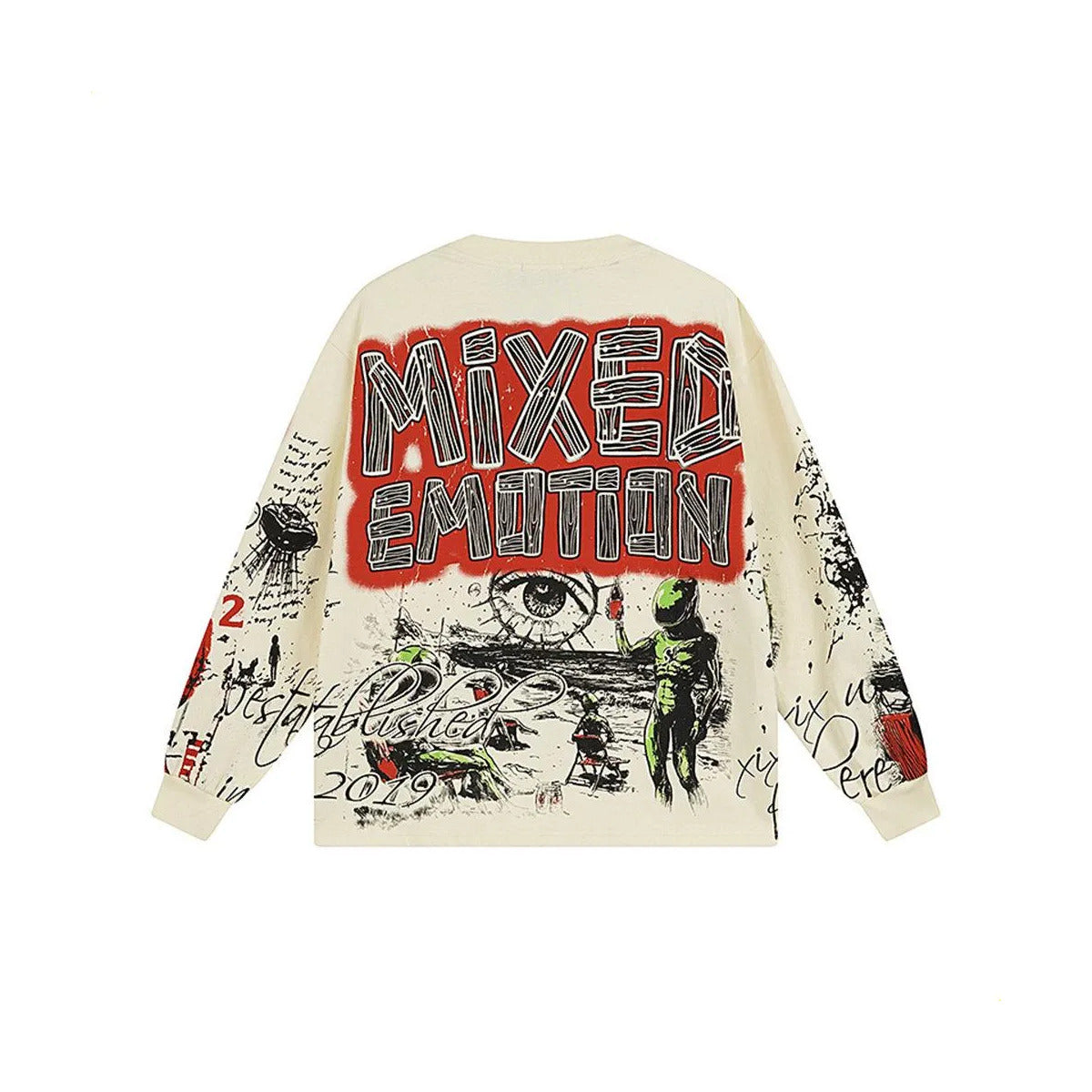 Mixed Emotion art club long sleeve