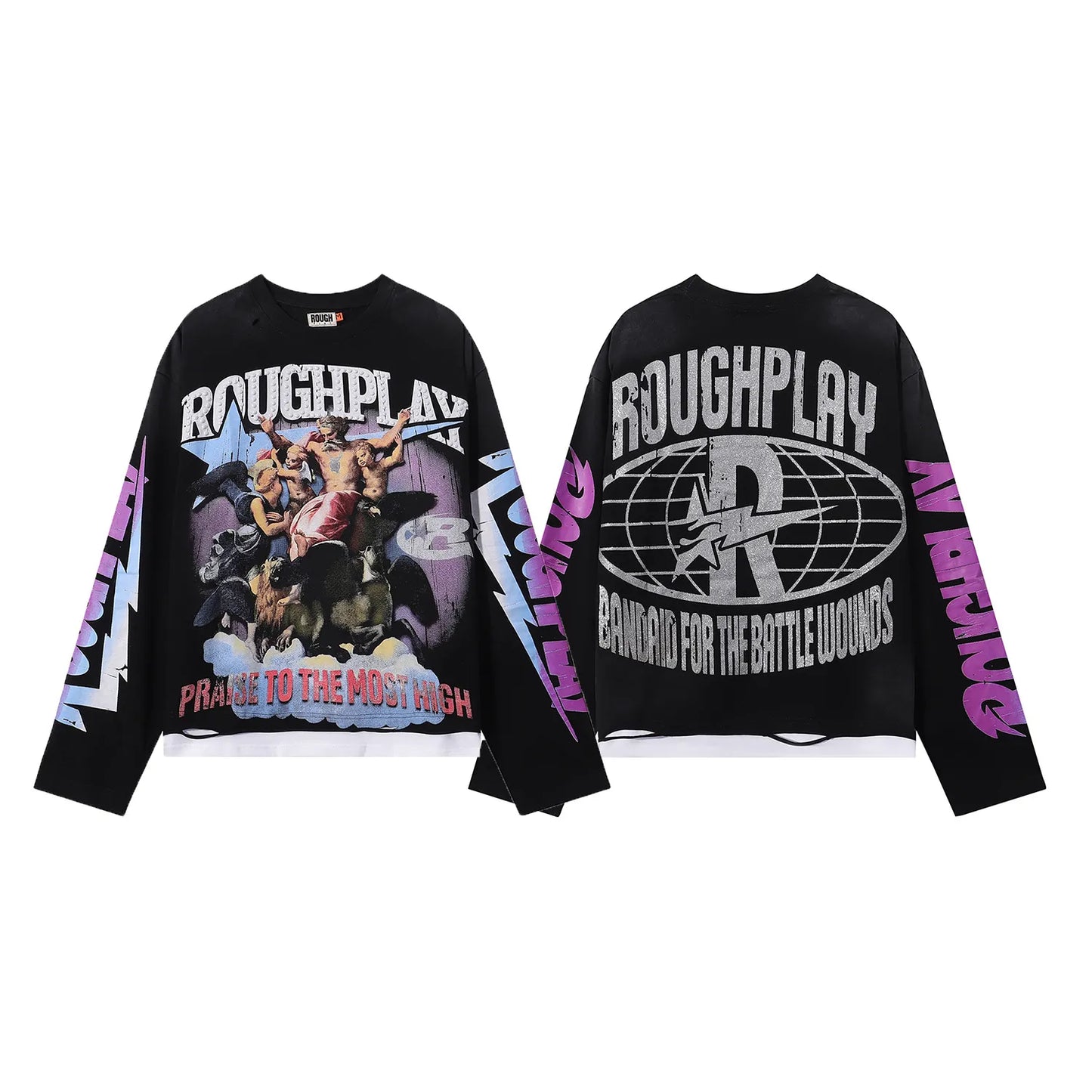 ROUGH PLAY PRAISE TO THE MOST HIGH LONG SLEEVE