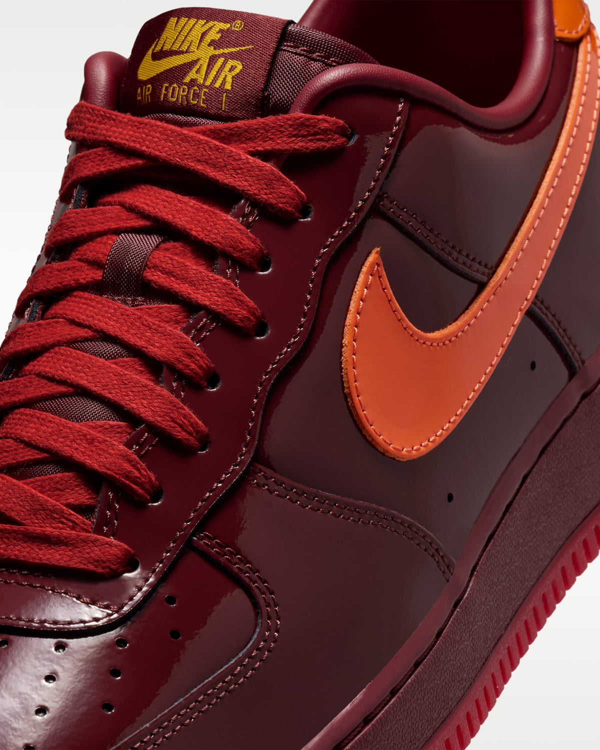 Air Force 1 Dark Team Red/Safety Orange