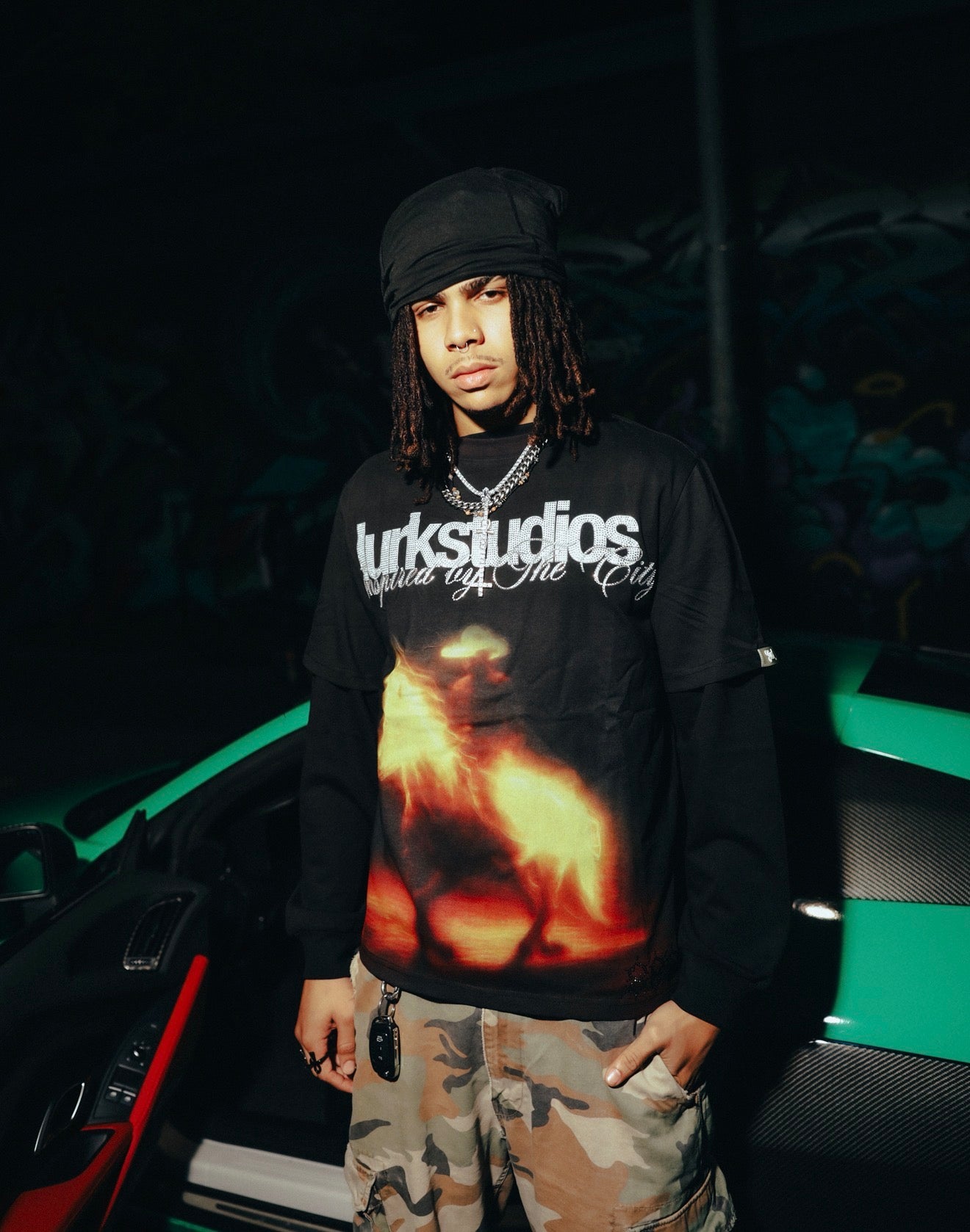 Lurk Inferno Vision Layered Tee