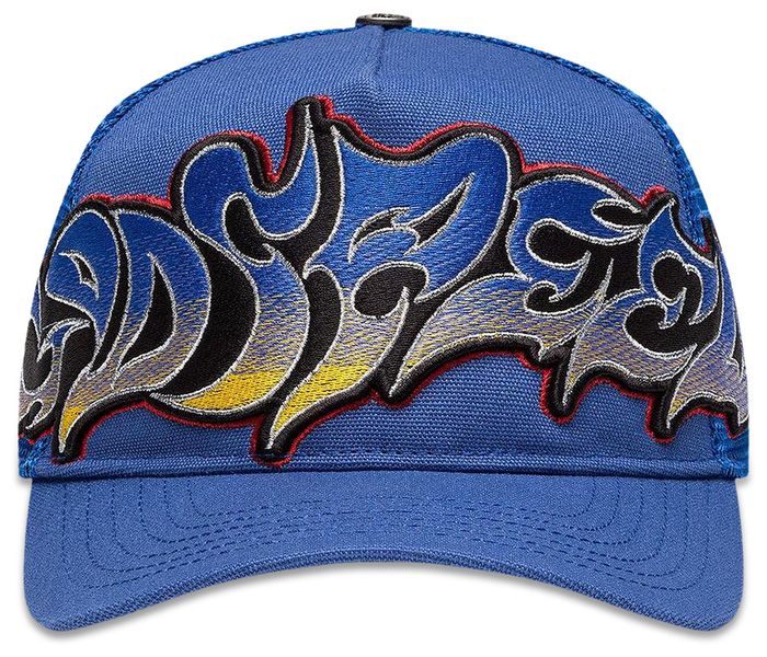 Godspeed Neo Trucker Hat 'Blue Yellow Red'