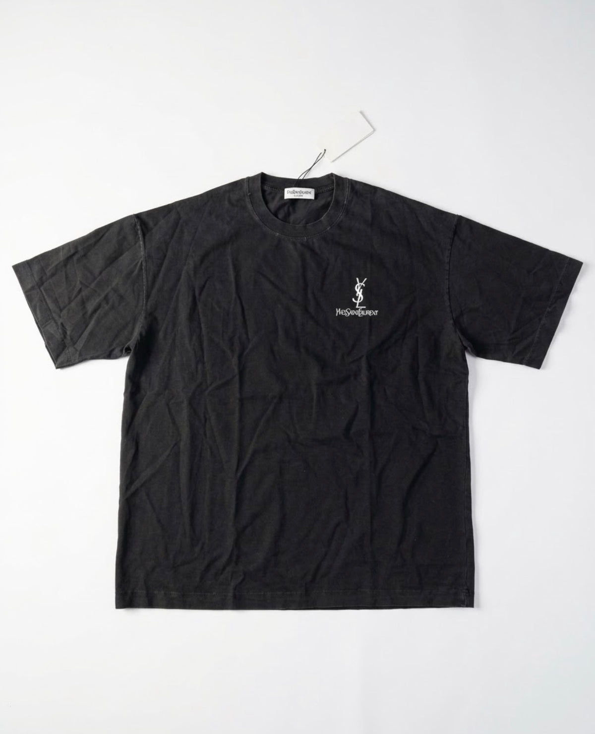 Yves Saint Laurent Big logo black tee