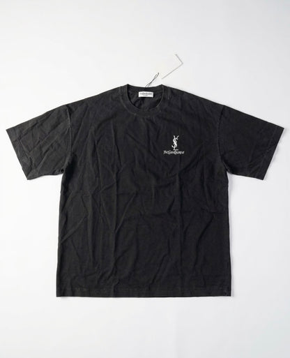 Yves Saint Laurent Big logo black tee
