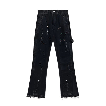 GALLERY DEPT FLARED BLACK JEANS
