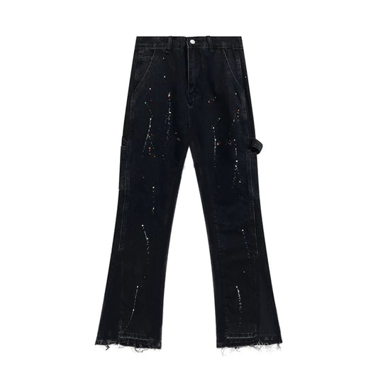 GALLERY DEPT FLARED BLACK JEANS