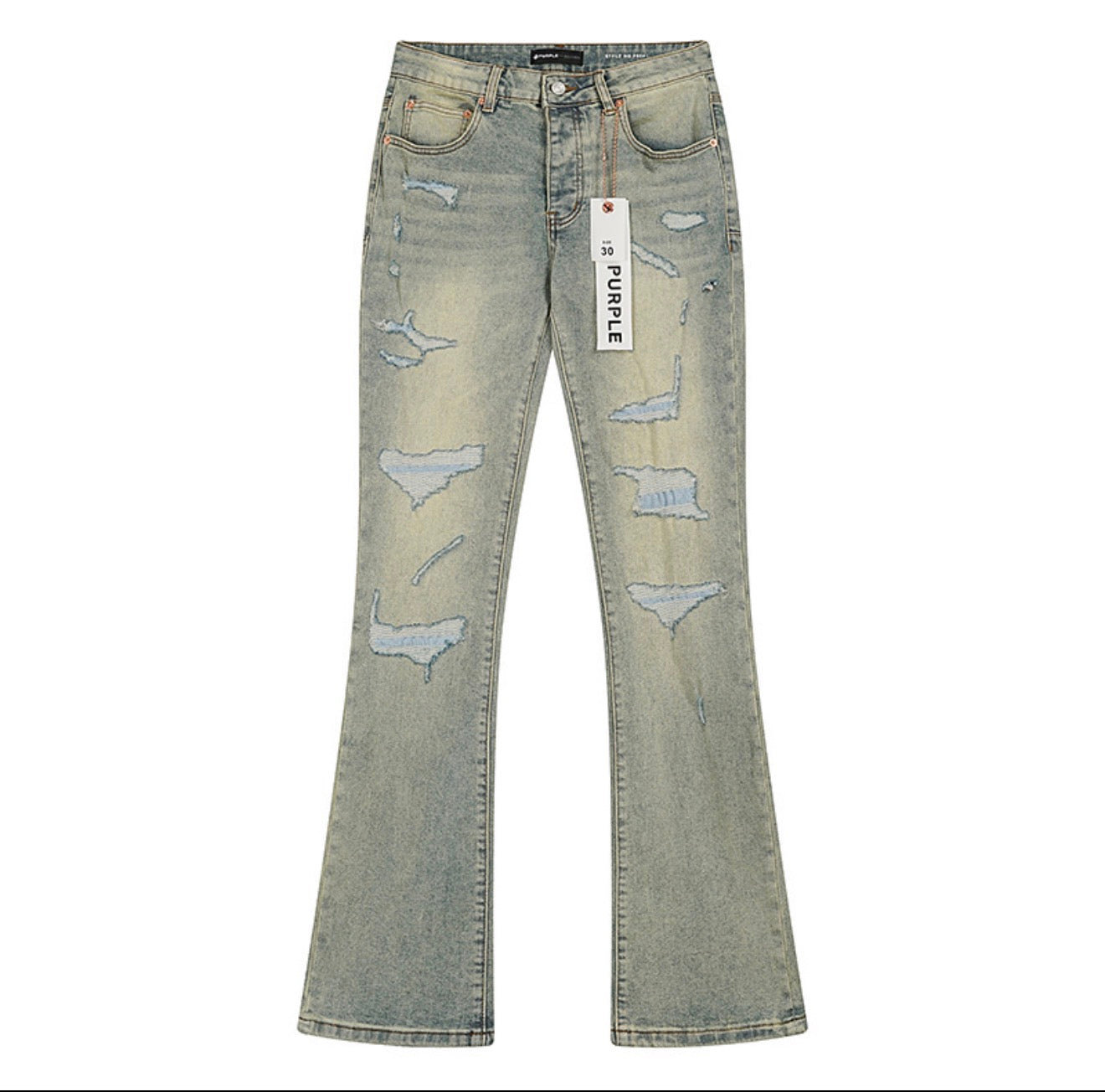 PURPLE STONEWASH PANT PU6026