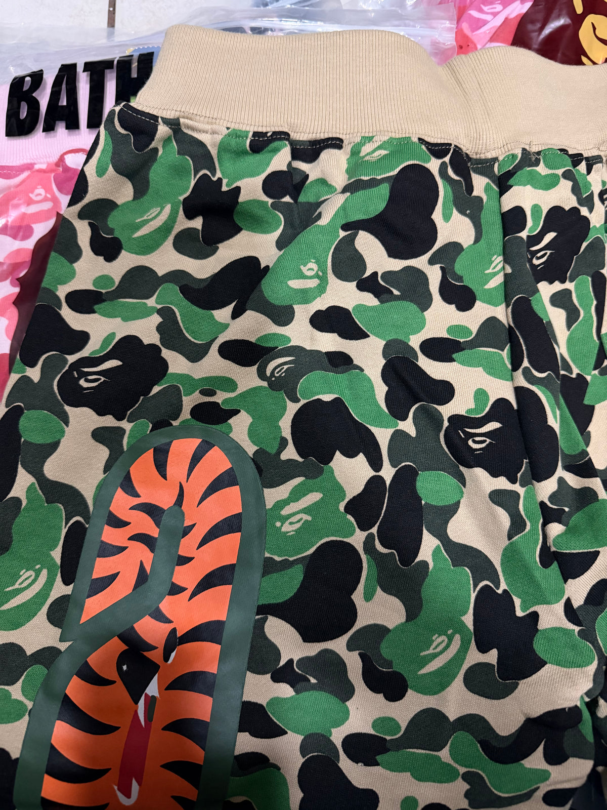 Bape Bathing Ape ABC camo green