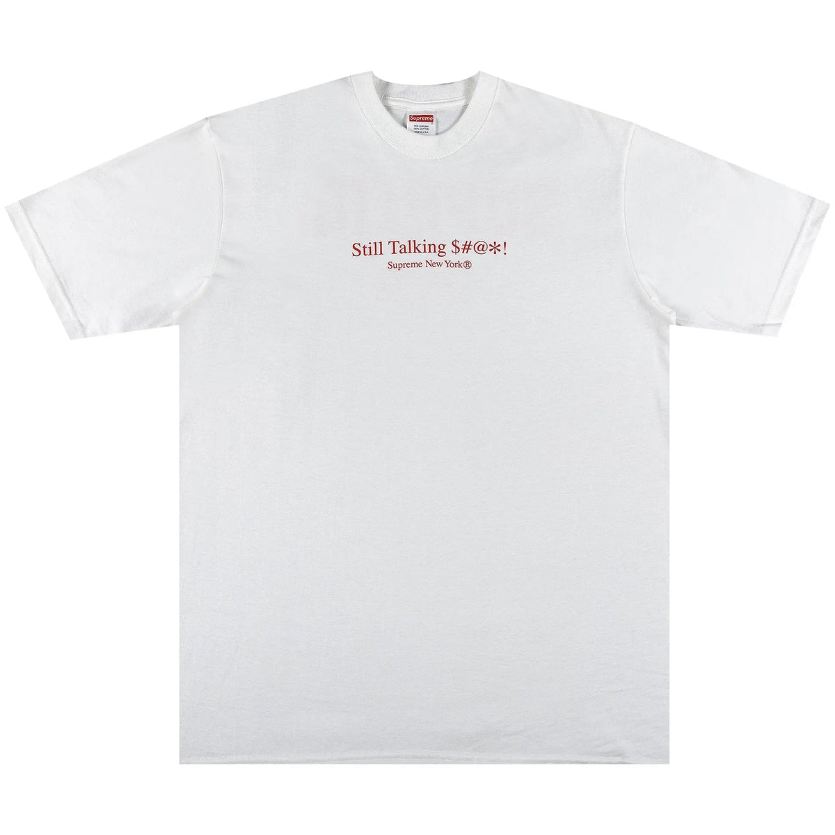 Supreme Still Talking Tee "White"