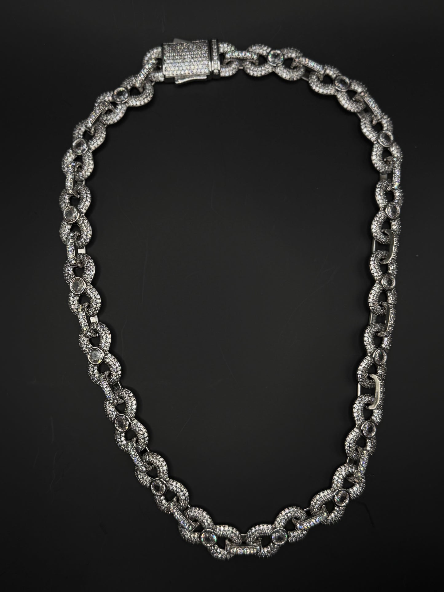 Iced Out Loop Chain Necklace