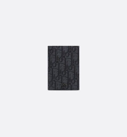 DIOR VERTICAL BIFOLD CARDHOLDER