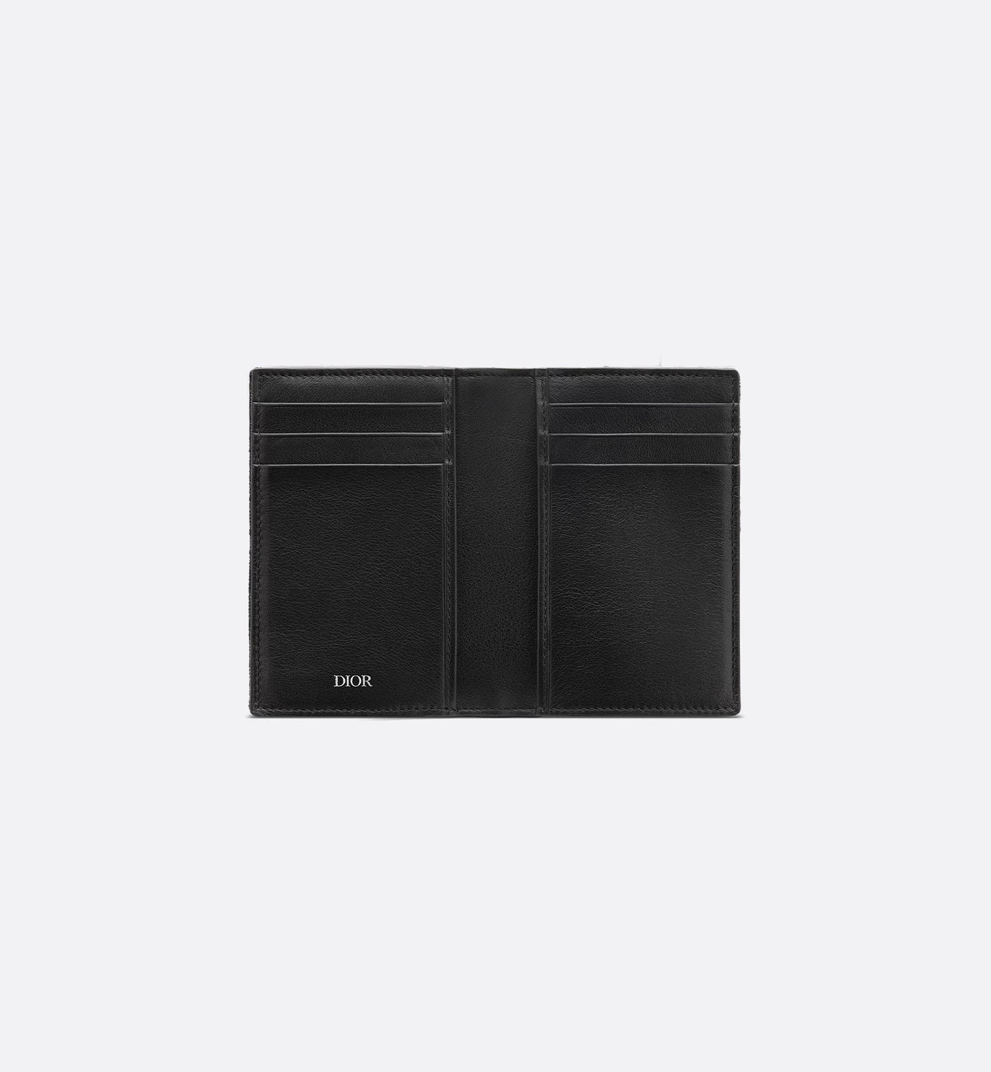 DIOR VERTICAL BIFOLD CARDHOLDER