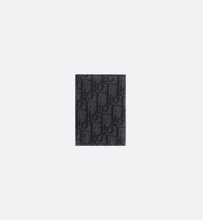 DIOR VERTICAL BIFOLD CARDHOLDER