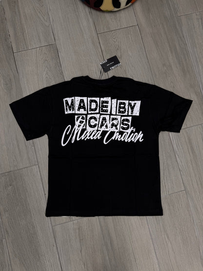 MIXED EMOTION MADE BY SCARS BLACK TSHIRT
