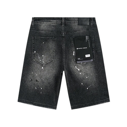 PURPLE SHORT BLACK PU520