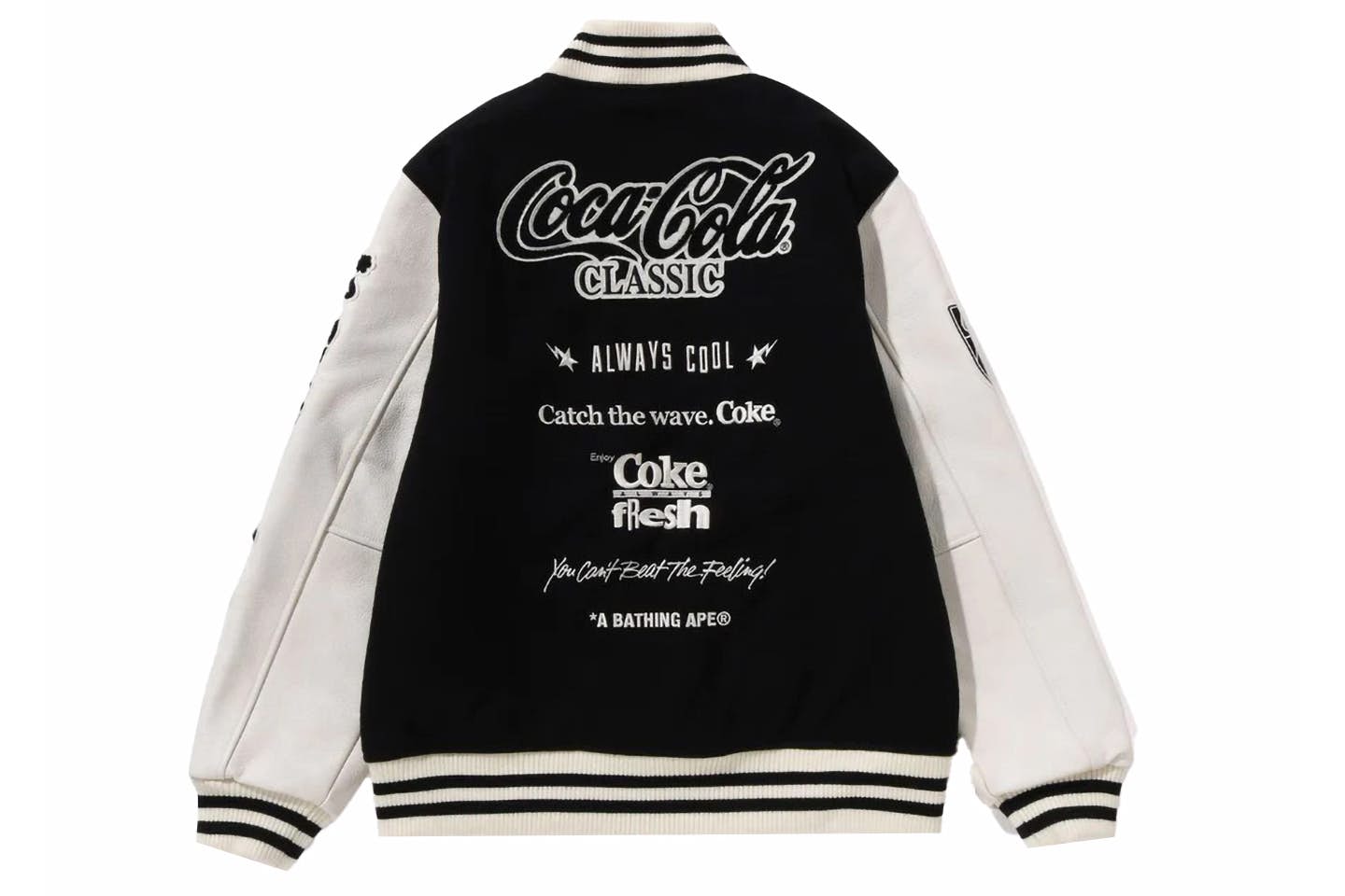 BAPE X COCA COLA VARSITY