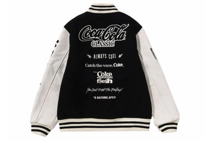 BAPE X COCA COLA VARSITY