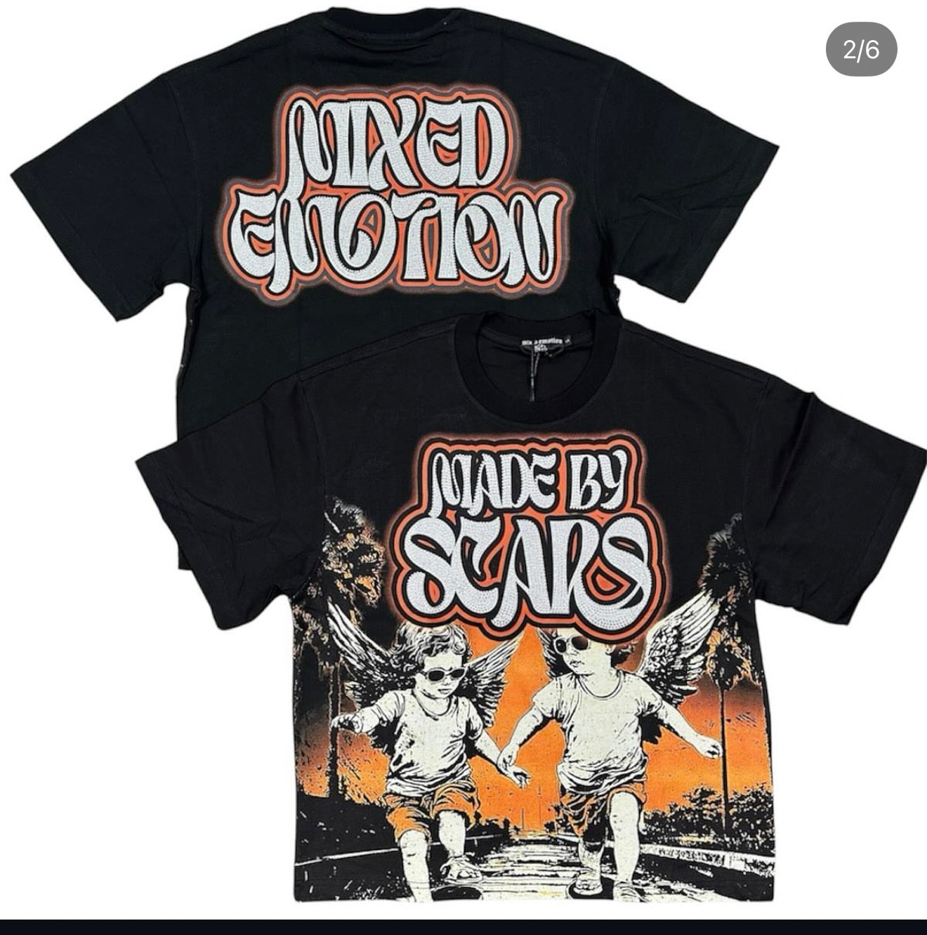 MIXED EMOTION TWINS TSHIRT