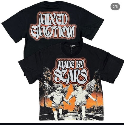 MIXED EMOTION TWINS TSHIRT