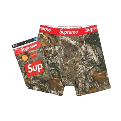 SUPREME X HANES BRIEF BÓXER 2PACK