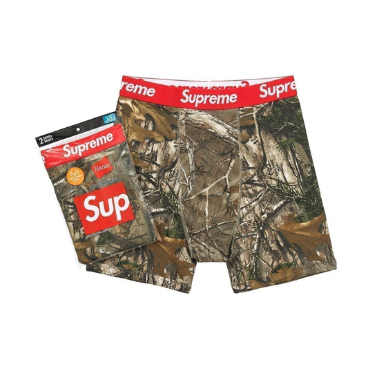 SUPREME X HANES BRIEF BÓXER 2PACK