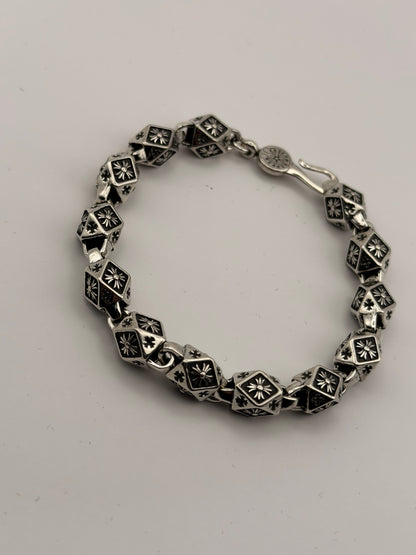 Chromehearts Gothic Signet Bracelet Plata 925