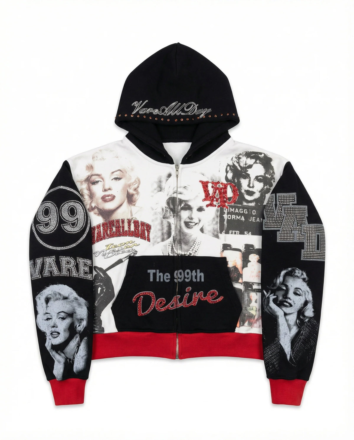 Vare All Day Marilyn Monroe hoodie