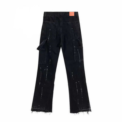 GALLERY DEPT FLARED BLACK JEANS