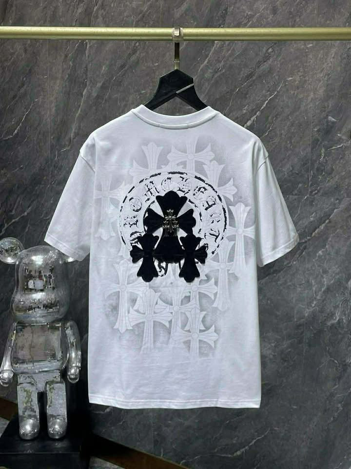 Chromehearts Cross White Tshirt