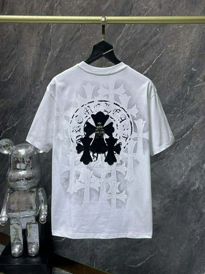 Chromehearts Cross White Tshirt