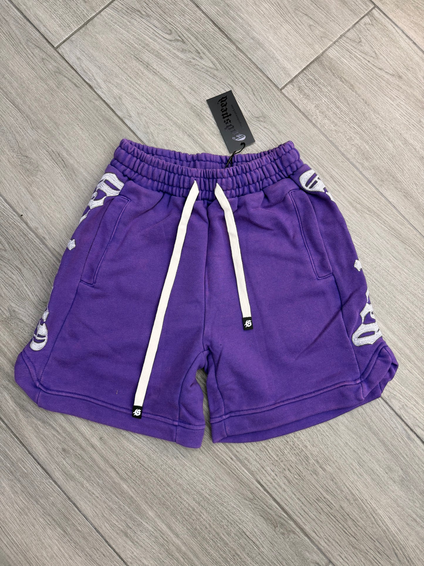 Godspeed Mens Courtside Shorts Purple